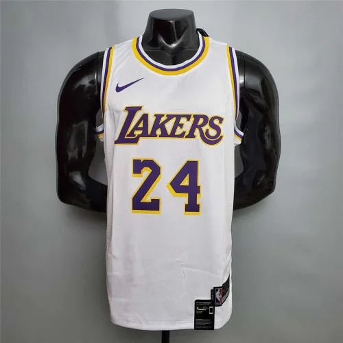 Bryant #24 Lakers Round neck white