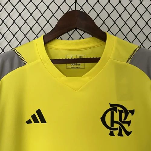 2024-25 Flamengo yellow training shirt