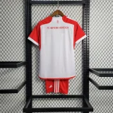 2023-24 BayernMunich  home kids kit soccer jerseys