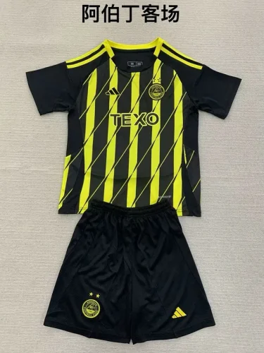 2024-25 Aberdeen away kids kit