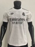 2024-25 Real Madrid white training player version jersey(The player version is more slim fit, it is recommended to buy one size larger)