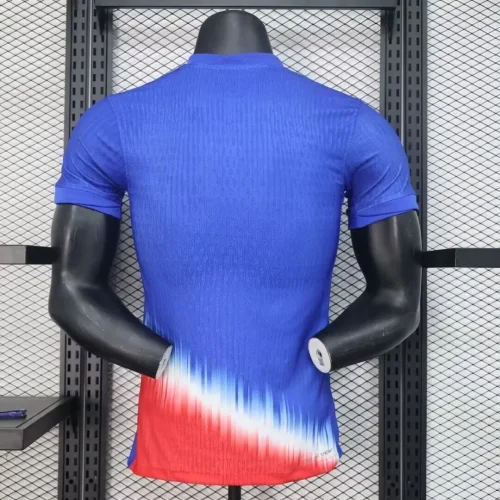 2024 USA blue player version(The player version is more slim fit, it is recommended to buy one size larger)