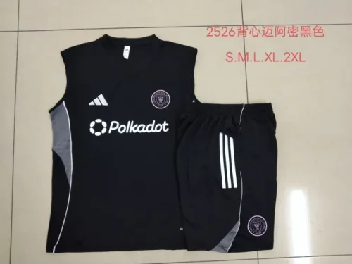 D2555# 2025-26 Miami black vest suit