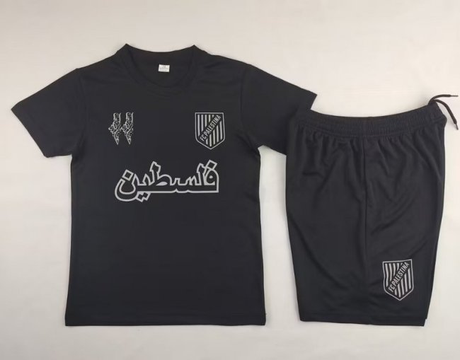 2024-25 Deportivo Palestino Black kid kit