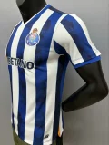 2024-25 Porto Player version home(The player version is more slim fit, it is recommended to buy one size larger)