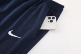 paris saint germain 2024-25 blue hooded tracksuit