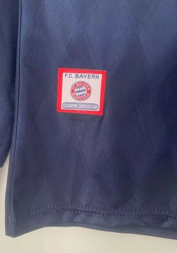 1997-98 Bayern Munic  home long sleeve retro jersey