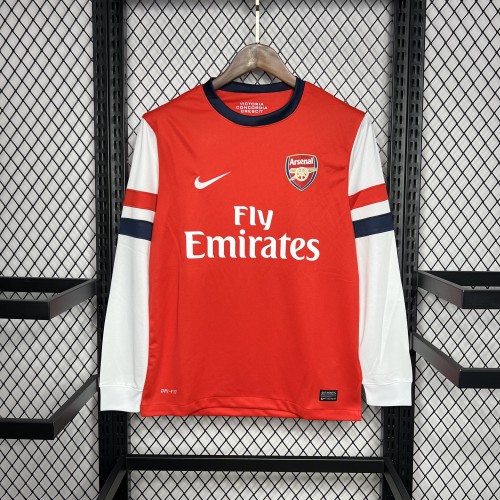 2012-13 Arsenal  home long sleeve retro jersey
