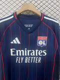2025-26 Lyon away soccer jersey size S-4XL