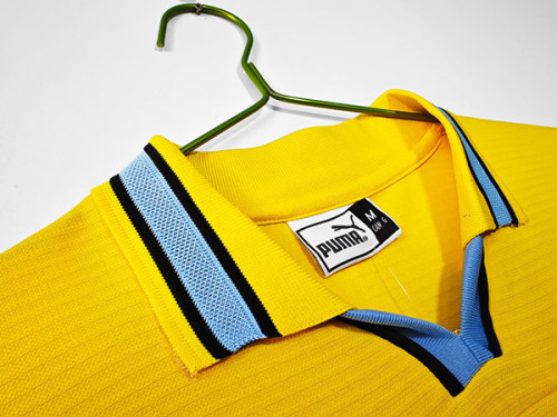 1998-99 Lazio yellow retro jersey
