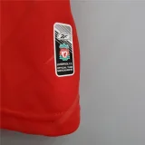 Liverpool 2005-06 home soccer jerseys