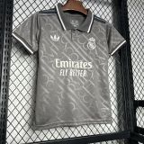 2024-25 Real Madrid third away black kid kit