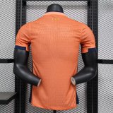 Barcelona  2024 orange special player version  (The player version is more slim fit, it is recommended to buy one size larger)