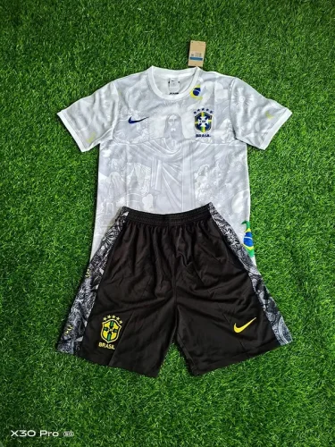 2025-26 Brazil white jesus special suit