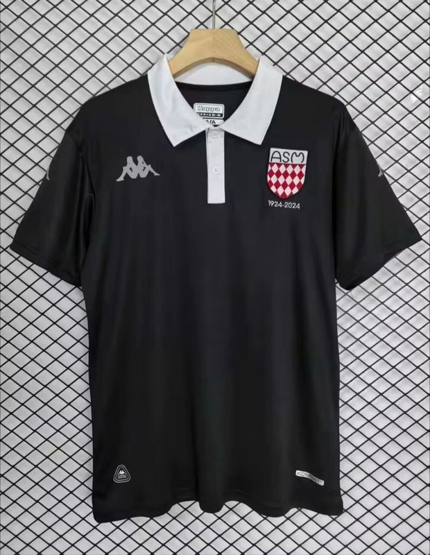2024-25 AS Monaco   black special jersey