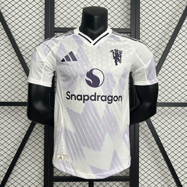 2025-26 Manchester United Away Player version jersey
