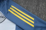 2024-25 Boca gray blue half zip training suit