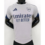 2025-26 Arsenal   gray special player version jersey   (The player version is more slim fit, it is recommended to buy one size larger)