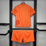 2024-25 Real Madrid  Y3 Rose Special Edition orange Kids Kit