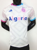 2024-25 Algeria white player version jersey   (The player version is more slim fit, it is recommended to buy one size larger)