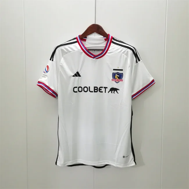 2023-24 Colo-Colo home soccer jerseys