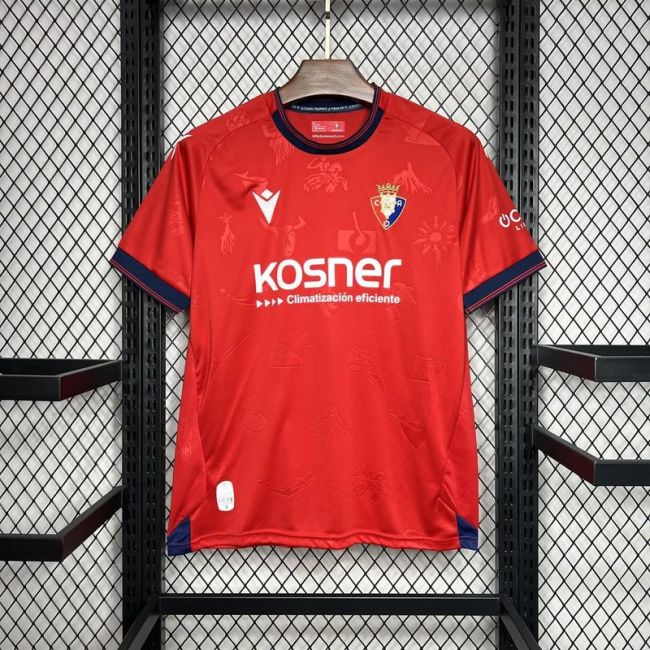 2024-25 Osasuna home soccer jersey