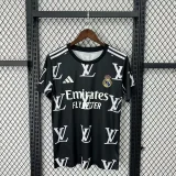 2025-26 Real Madrid black VS LV Special jersey