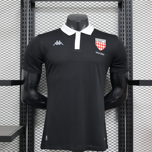 2024-25 AS Monaco aniversary player version jersey (The player version is more slim fit, it is recommended to buy one size larger)