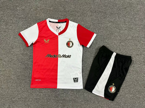 2025-26 Feyenoord Home kid kit