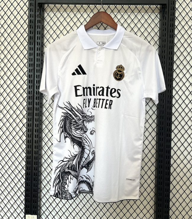 2025-26 Real Madrid white special edition jersey