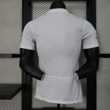 Jeddah United away game white Player version soccer jerseys   (The player version is more slim fit, it is recommended to buy one size larger)