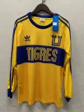 Tigres 2023-24 yellow retro style long sleeves