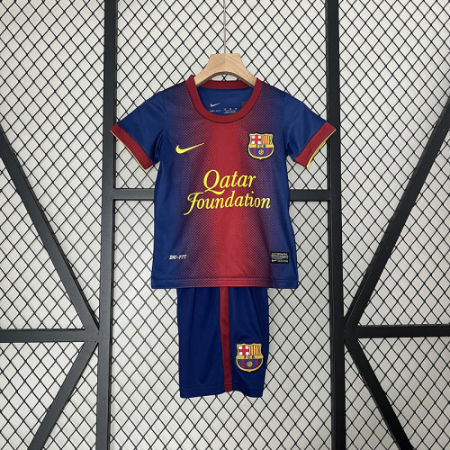 2012-13 Barcelona home retro kid kit