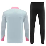 paris saint germain 2024 light gray training suit