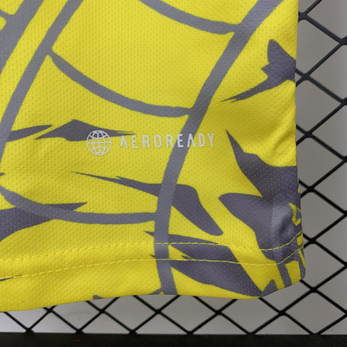 2025-26 Real Madrid  yellow dragon special jersey