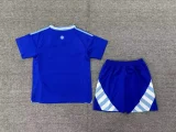 2024 Argentina away blue kids kit