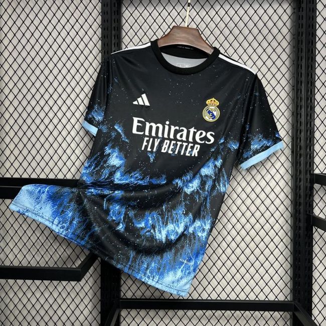 2204-25 Real Madrid  Ocean Blue Jersey