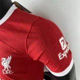 2023-2024 Liverpool player version soccer jerseys(The player version is more slim fit, it is recommended to buy one size larger)