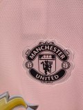 2018-19 Manchester United away pink retro jersey