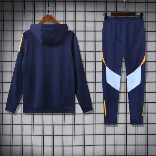 2024-25 Real Madrid dark blue hoodie