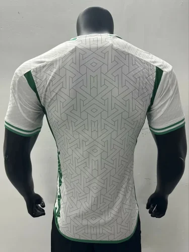 algeria 2023-24 white player version(The player version is more slim fit, it is recommended to buy one size larger)