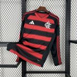 25-26 Flamengo home long sleeve jersey