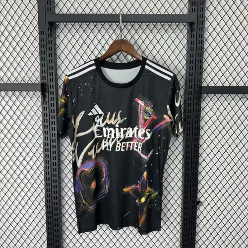 2025-26 Real Madrid black special jersey