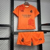 2024-25 Real Madrid  Y3 Rose Special Edition orange Kids Kit