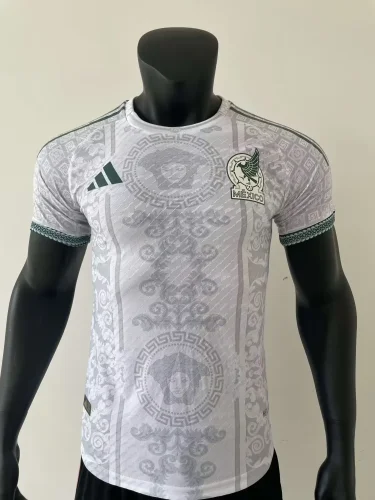 mexico 2024-25 white special player version (The player version is more slim fit, it is recommended to buy one size larger)