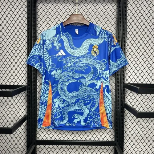 2024-25 Real Madrid Blue Dragon Special Edition Jersey