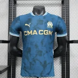 2024-25 Marseille away player version(The player version is more slim fit, it is recommended to buy one size larger)