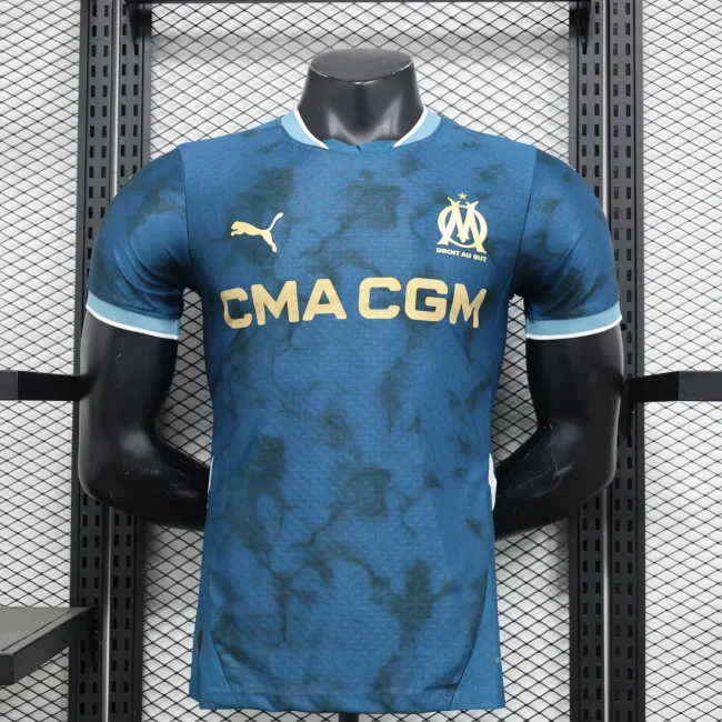 2024-25 Marseille away player version(The player version is more slim fit, it is recommended to buy one size larger)