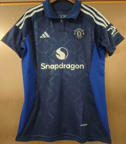 2024-25 Manchester United  away woman soccer jersey