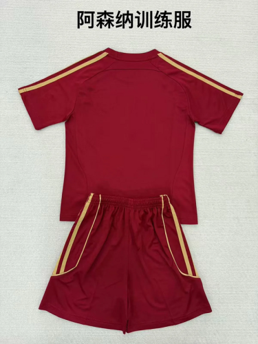 2025-26 Arsenal Red Training kid kit
